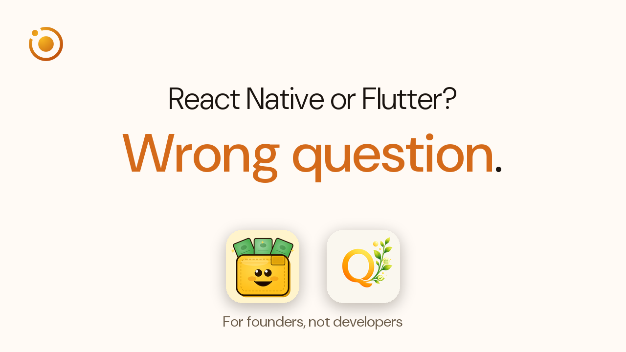 Should you build your app in React Native or Flutter?