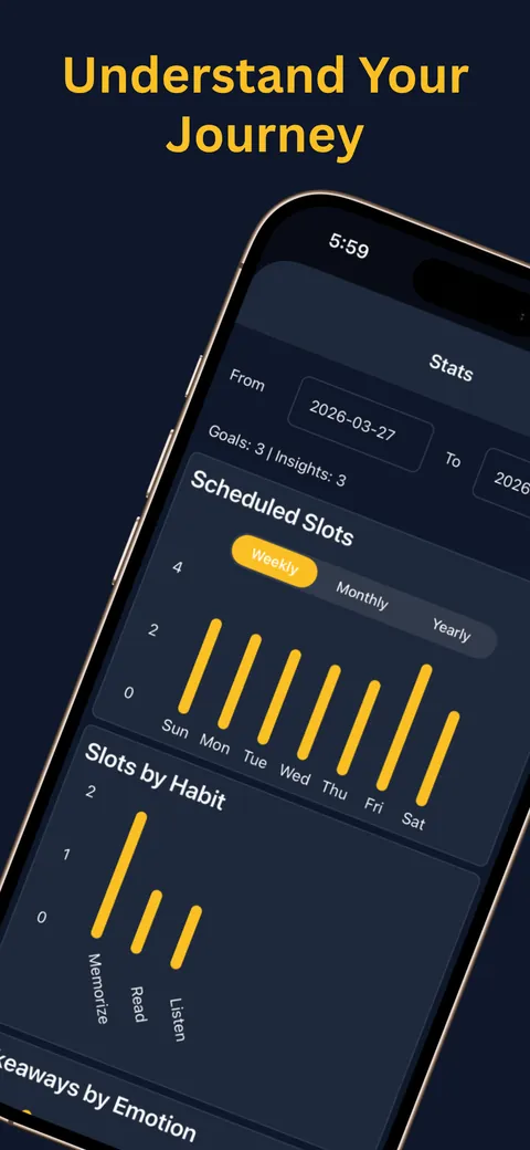 Qurany insights screen